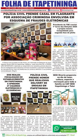 Folha de Itapetininga 07/10/2026 (Quarta-feira)