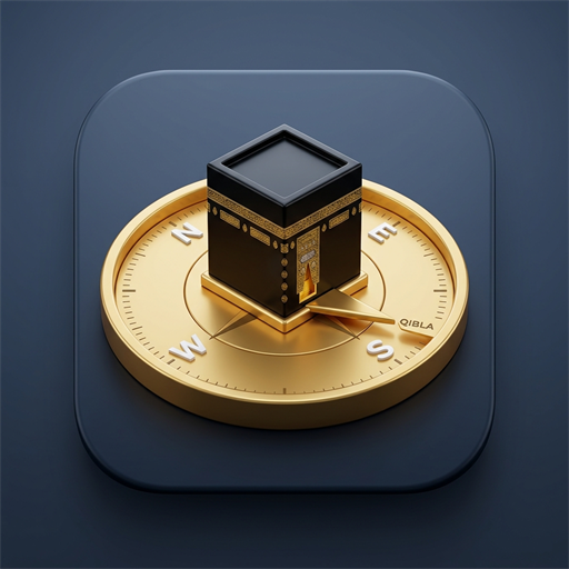 Qibla Direction App Official Icon