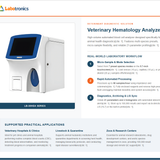 Veterinary Hematology Analyzer LB 30HEA