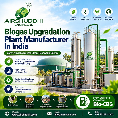 Top Biogas Upgradation Plant Manufacturer In India | Airshuddhi Engineers.png
