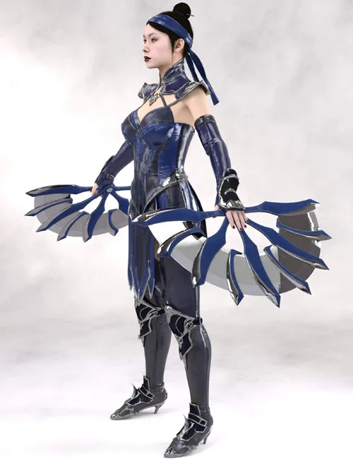 kitana for daz3d genesis 8 female 01.1