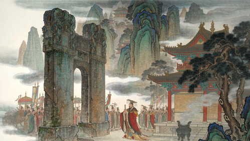 嵩山启母石·意象