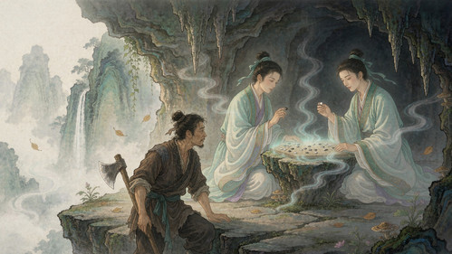衢州烂柯山·情节