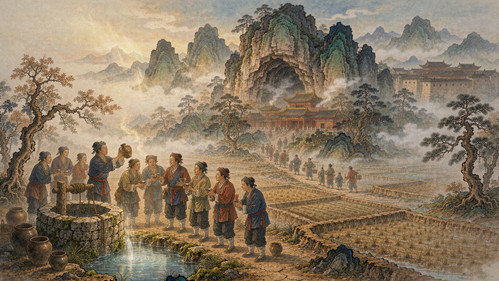 武平狮岩与定光古佛·意象