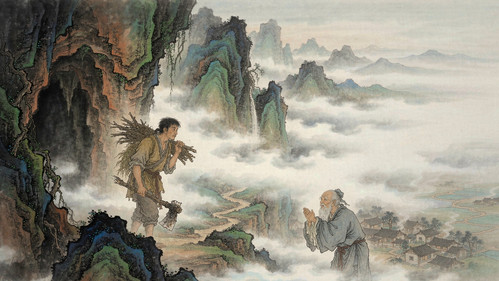 衢州烂柯山·意象