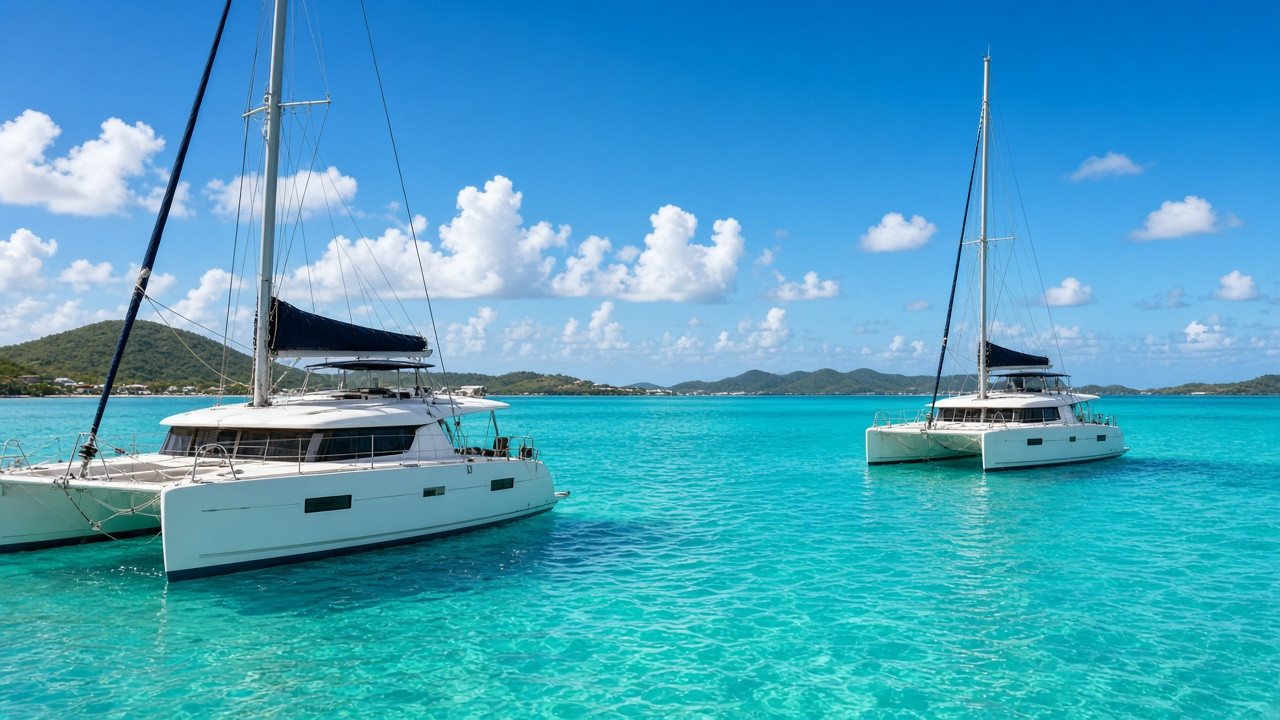 SXM and Saint-Martin Catamaran Charters for an Easy Day on the Water