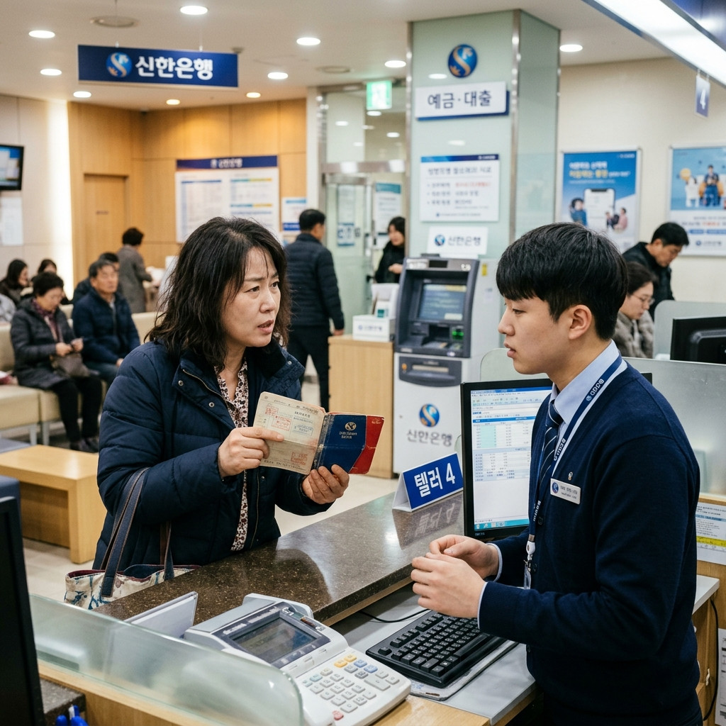 시중은행 창구와 우대금리 상담 현장