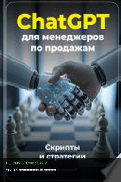 Обложка книги «ChatGPT для менеджеров по продажам: Скрипты и стратегии» - Артем Демиденко