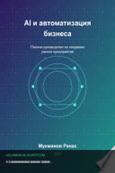 Обложка книги «AI и автоматизация бизнеса: Полное руководство по созданию умного предприятия» - Ранас Мукминов