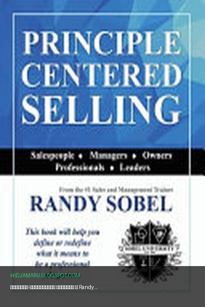 Обложка книги «Принцип-центричные продажи» - Randy Sobel
