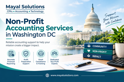 Non Profit Accounting Services in Washington DC Mayal Solutions..png