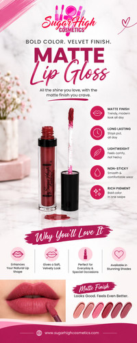 Matte Lip Gloss – Bold Color & Velvet Finish.jpg