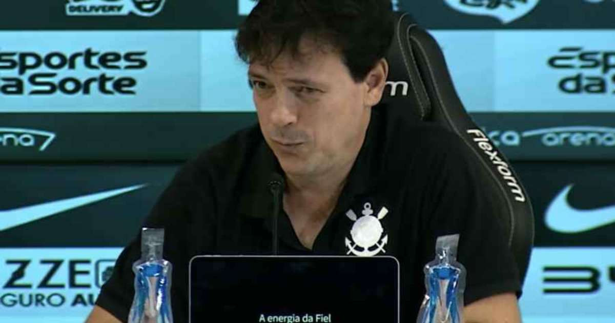 DINIZ ASSUME A CULPA! Técnico do Corinthians pede desculpas após derrota