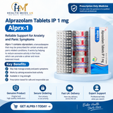 Alprx 1 Alprazolam Tablet
