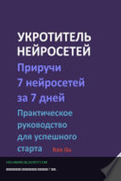 Обложка книги «Укротитель нейросетей Приручи 7 нейросетей за 7 дней» - Rais Ais Gu
