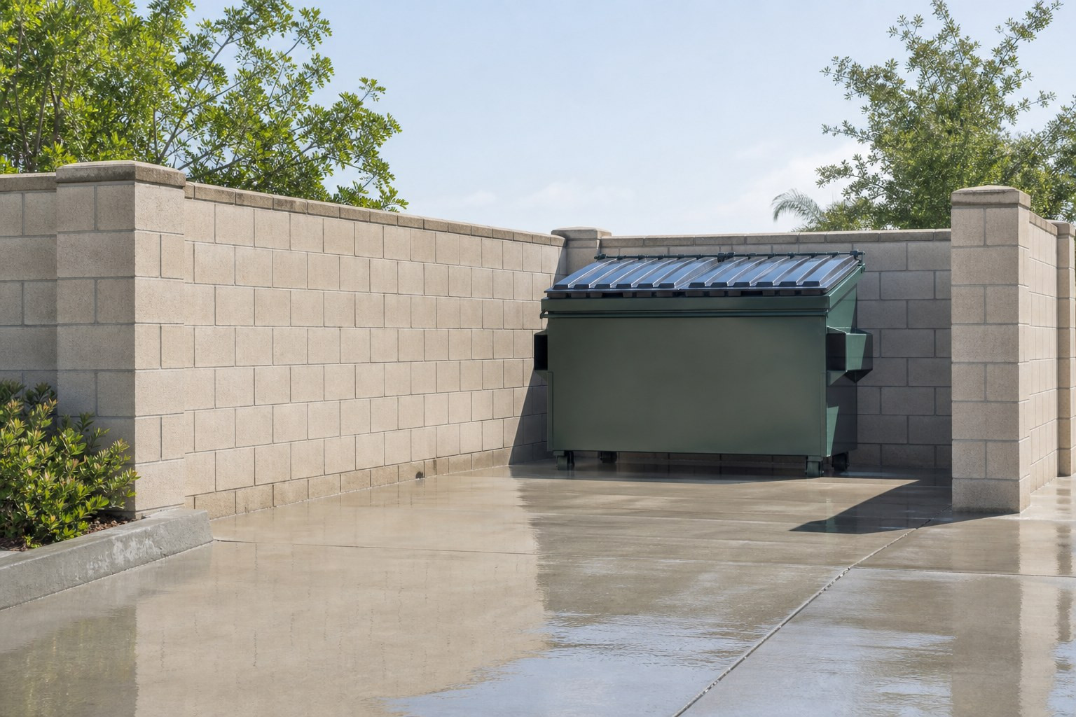 Dumpster Pad Cleaning: Why It Matters More Than You Think