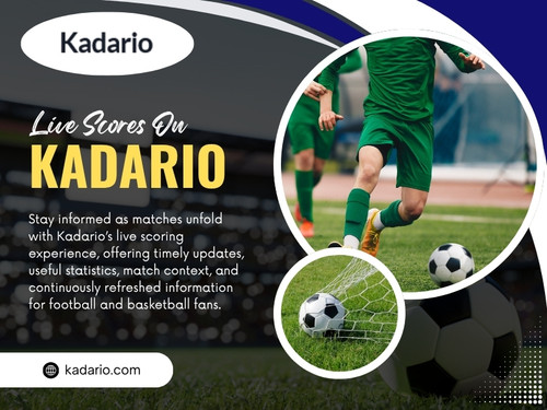 Whether you are following one important fixture or several games across a busy day, live scores on Kadario can help you stay in the loop while leaving you free to enjoy the actual sport. After all, the scoreboard should keep you connected to the game—not become the game itself.

Read Our Blogs:
https://kadario.weebly.com/
https://kadario.tumblr.com/
https://kadario.medium.com/

More Links:
https://allmyfaves.com/kadario
https://peatix.com/user/30180497/view
https://kadario.livejournal.com/profile/