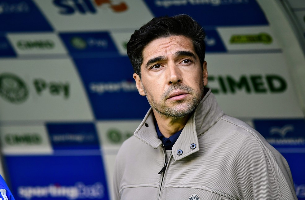 Abel Ferreira desabafa contra microfones no banco após empate com o Botafogo