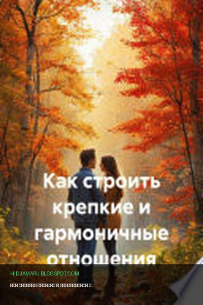 Обложка книги «Как строить крепкие и гармоничные отношения» - Вера Писанка