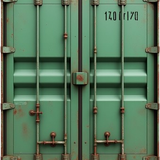 front plain view of a container colored in green and a bit rusted hdun134mr1wopw5osnxg 0 removebg pr.png