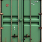 front plain view of a container colored in green and a bit rusted v41dav0n10ec3xlhf36n 2 removebg pr