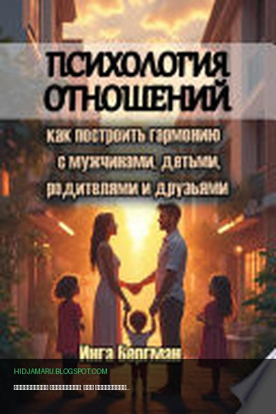 Обложка книги «Психология отношений: как построить гармонию с мужчинами, детьми, родителями и друзьями» - Инга Бергман