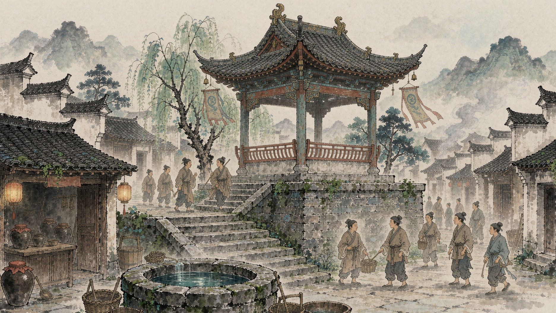 商酒务镇·细节