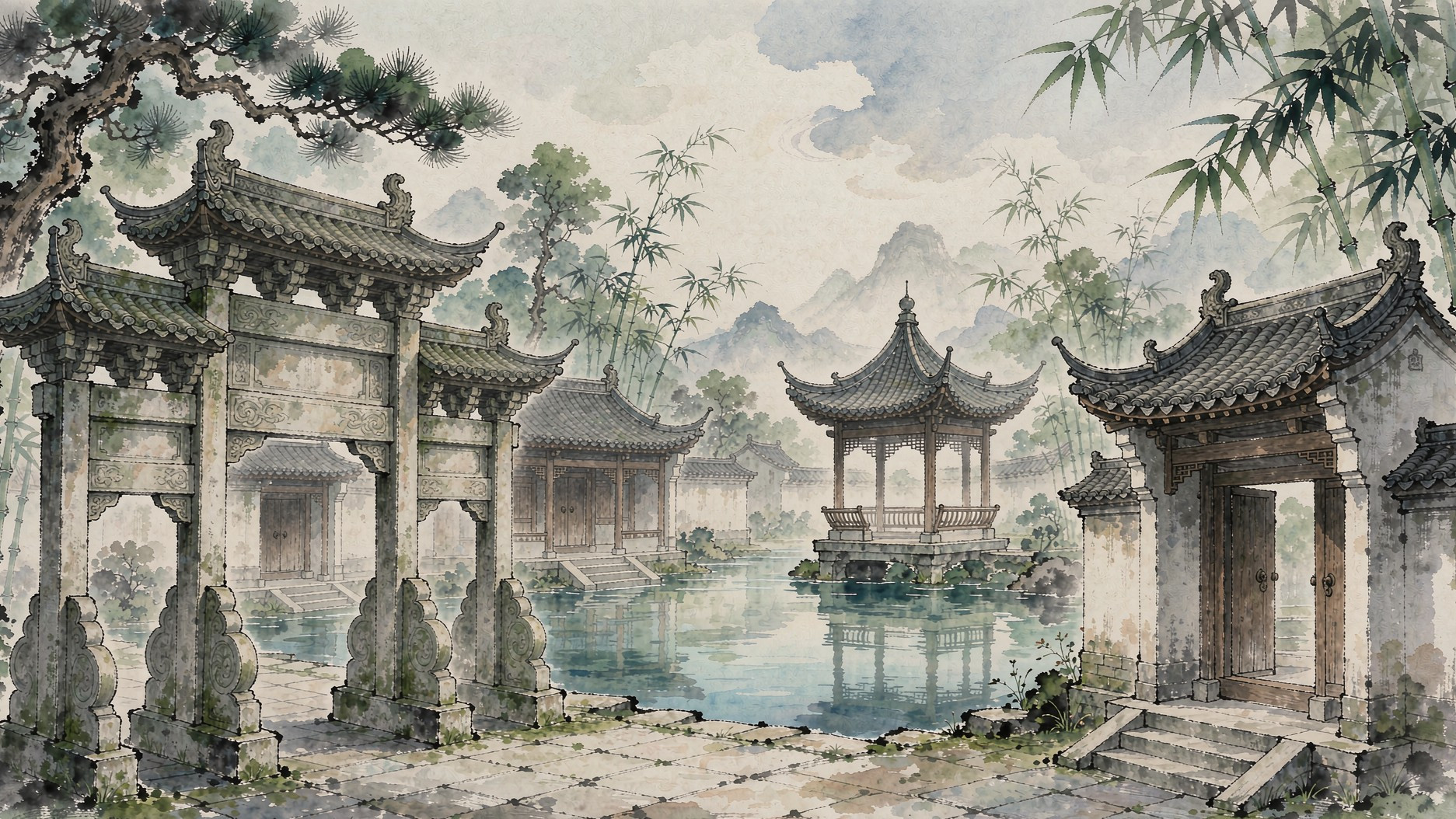 考亭村·细节
