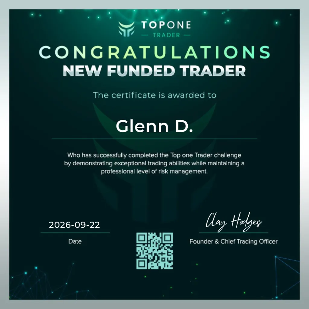 FundedNext challenge passed successfully