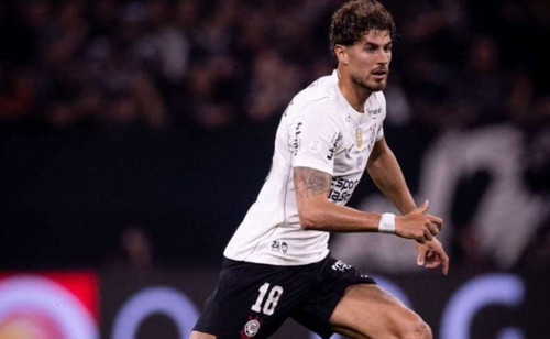 Pedro Raul sofre lesão na costela e desfalca Corinthians em disputa no Brasileirão