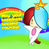 May your happiness become routine!