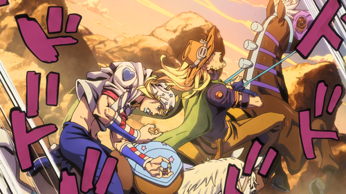 JoJos Bizarre Adventure S06E02 2160p HDR Ai Upscale Screenshot7 Mesc