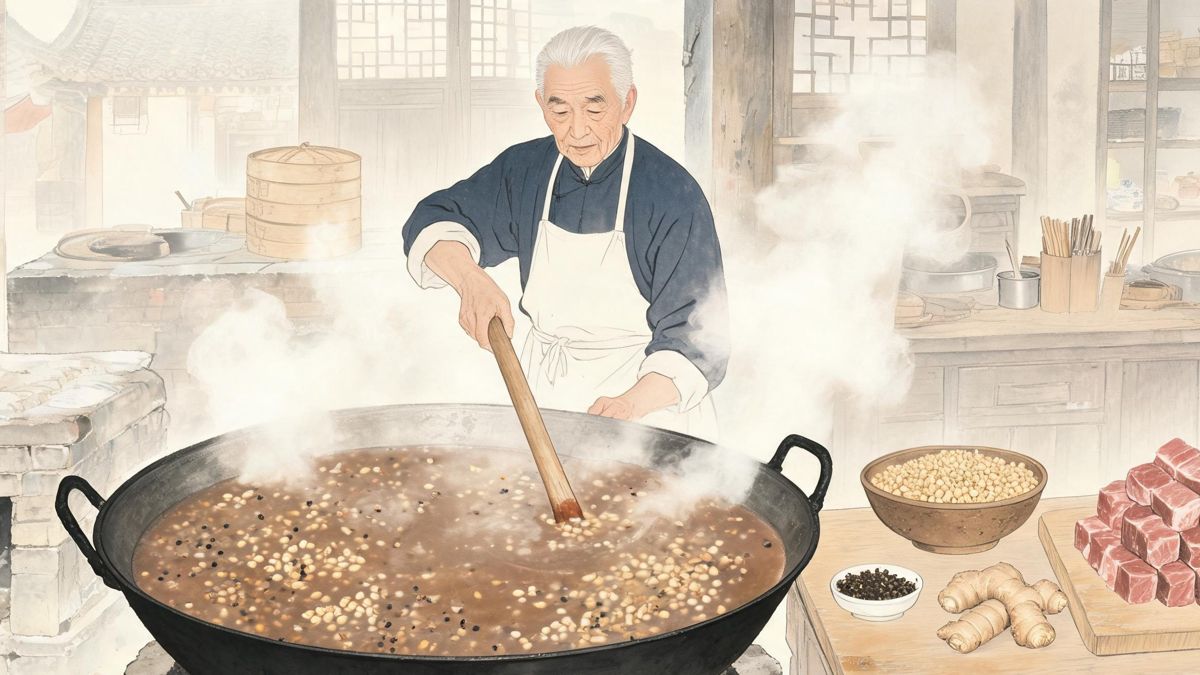 临沂糁汤·工艺