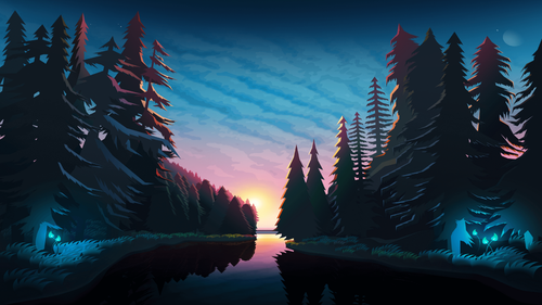 byrotek sundown landscape.2
