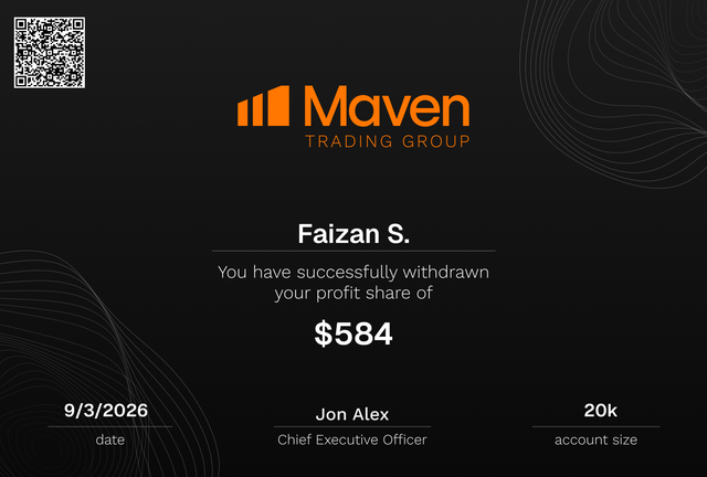 Challenge passing payout proof