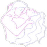 neon pareja