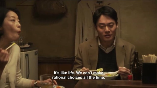 its life we cant make rational choices all the time