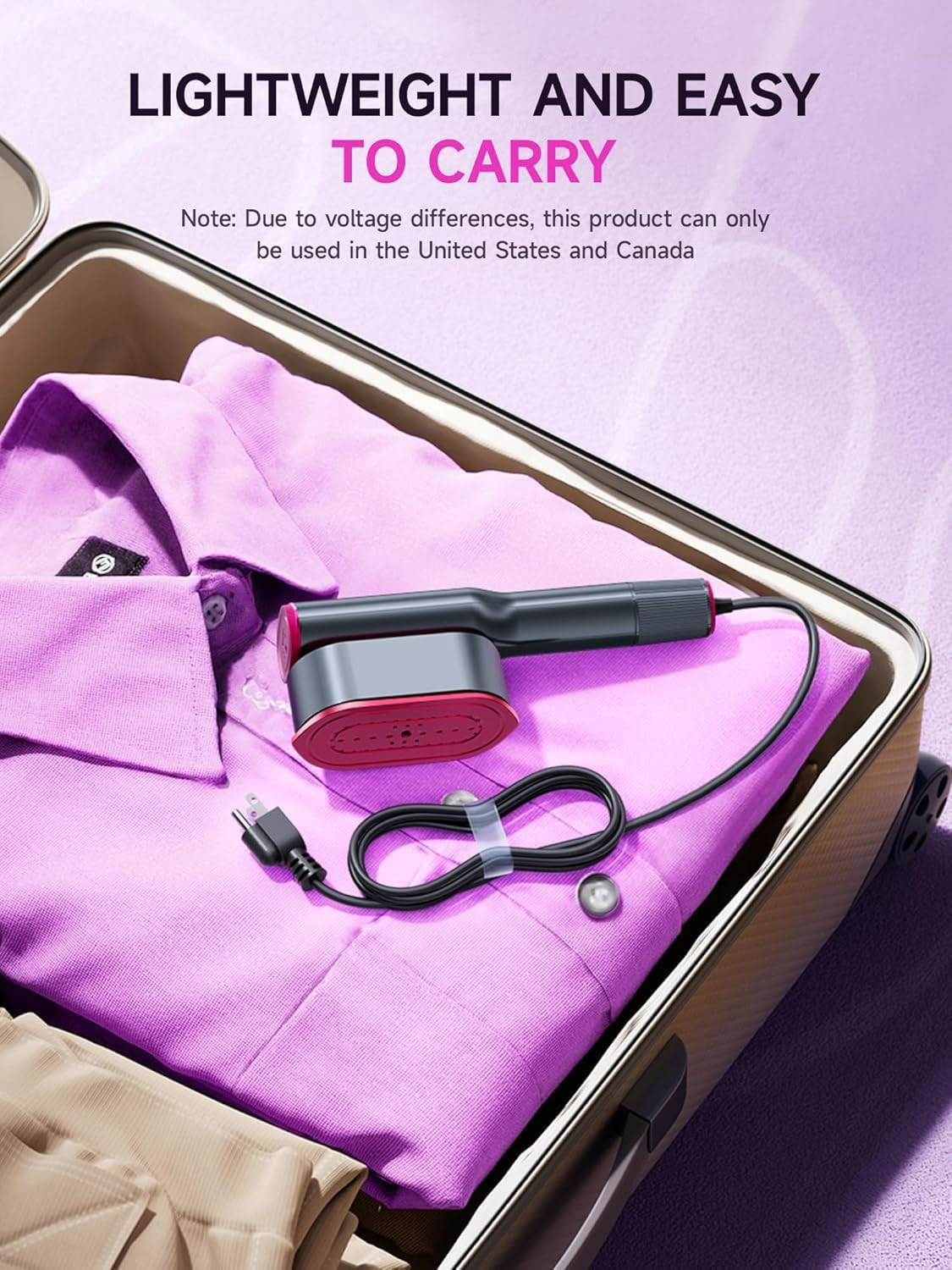 Lightweight and easy to carry