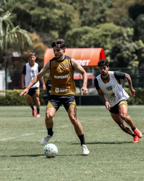 Treino intensivo no CT prepara São Paulo para San-São no Morumbi