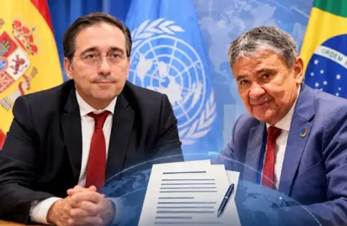 Wellington dias e chanceler espanhol José Manuel Albares defendem aceleração global contra a fome até 2030