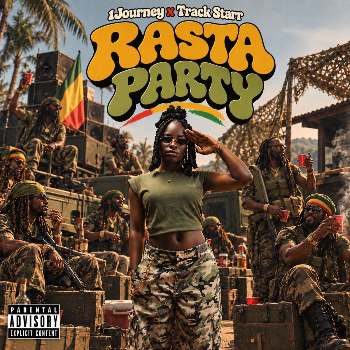 1journey, Track Starr - Rasta Party