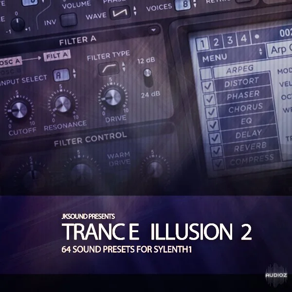 JK Sounds Trance Illusion Vol.2 Soundset For Sylenth1 WAV MIDI FXP FXB