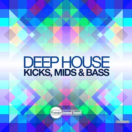 Premier Sound Bank Deep House Kicks Mids and Bass WAV MiDi