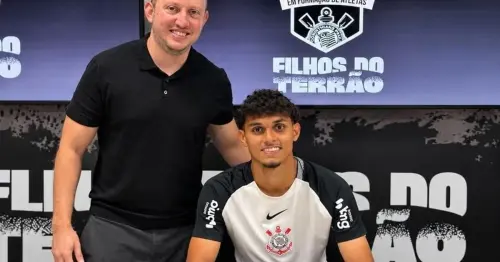 Corinthians garante renovação com joia da base até 2029