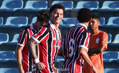 São Paulo vence em Fortaleza e se aproxima da semifinal da Copa do Brasil Sub-20