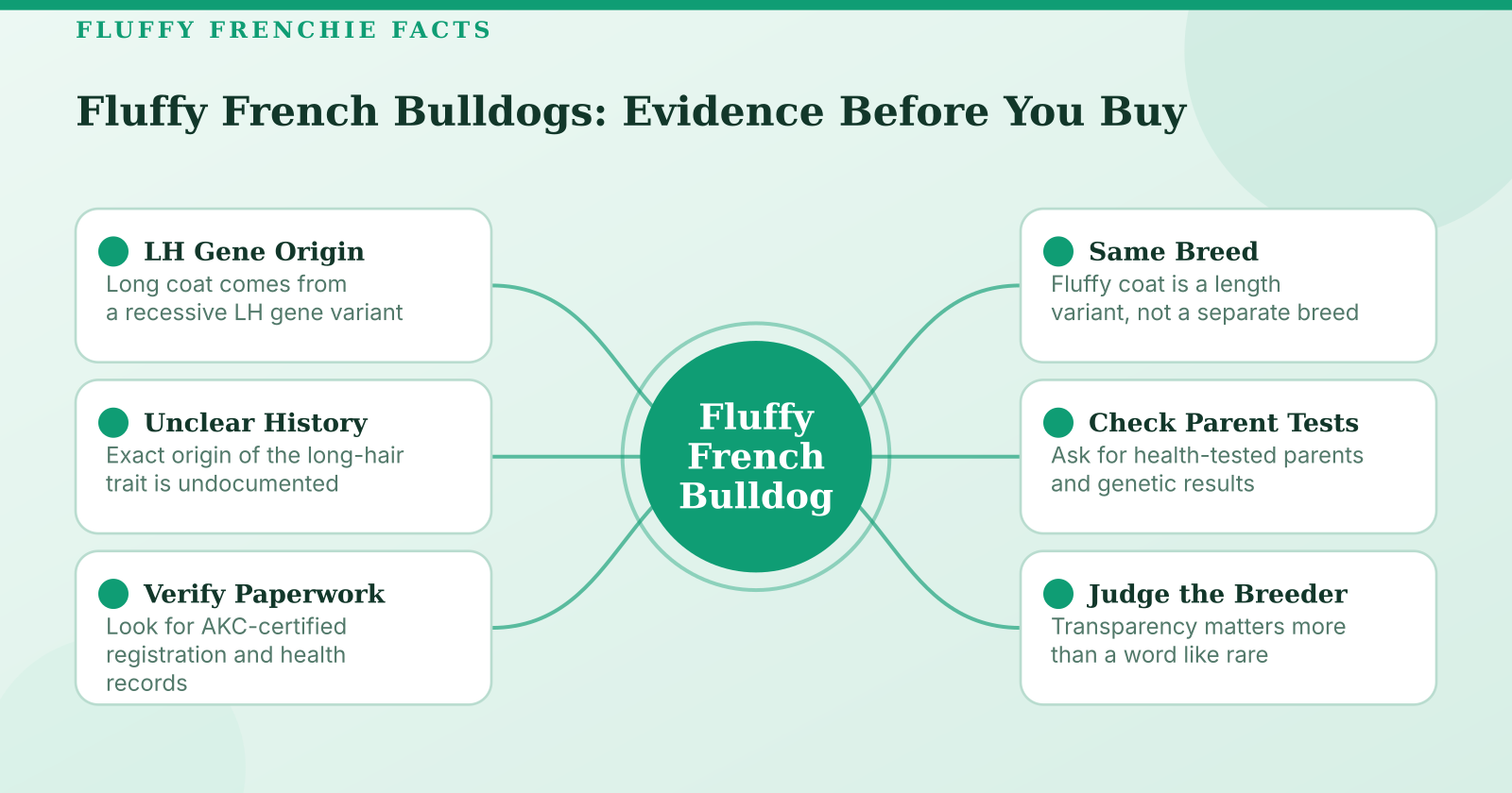 The Origins and Genetics of Fluffy French Bulldogs: Why the Long Coat Exists