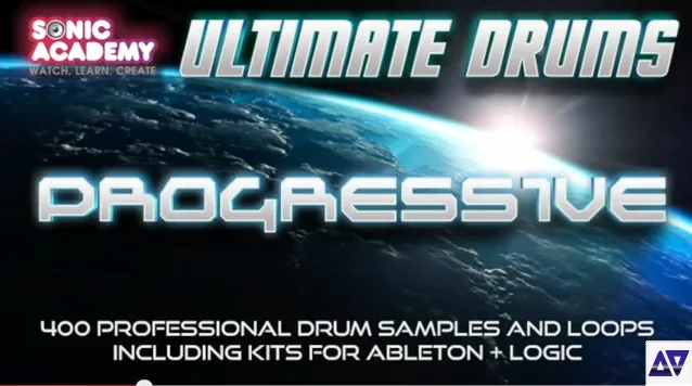 Sonic Academy Ultimate Drums Progressive AiFF REX Apple Loops