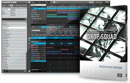 Native Instruments Maschine Expansion Drop Squad (ISO)