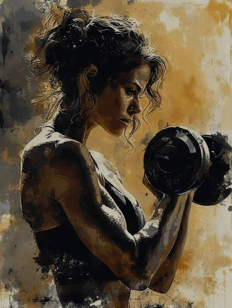painting woman holding dumbble 662214 433785 81706925.jpg