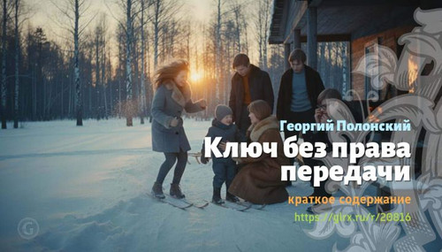 Читать краткий пересказ книги «Ключ без права передачи» (автор: Георгий Полонский). Георгий Полонски.jpg